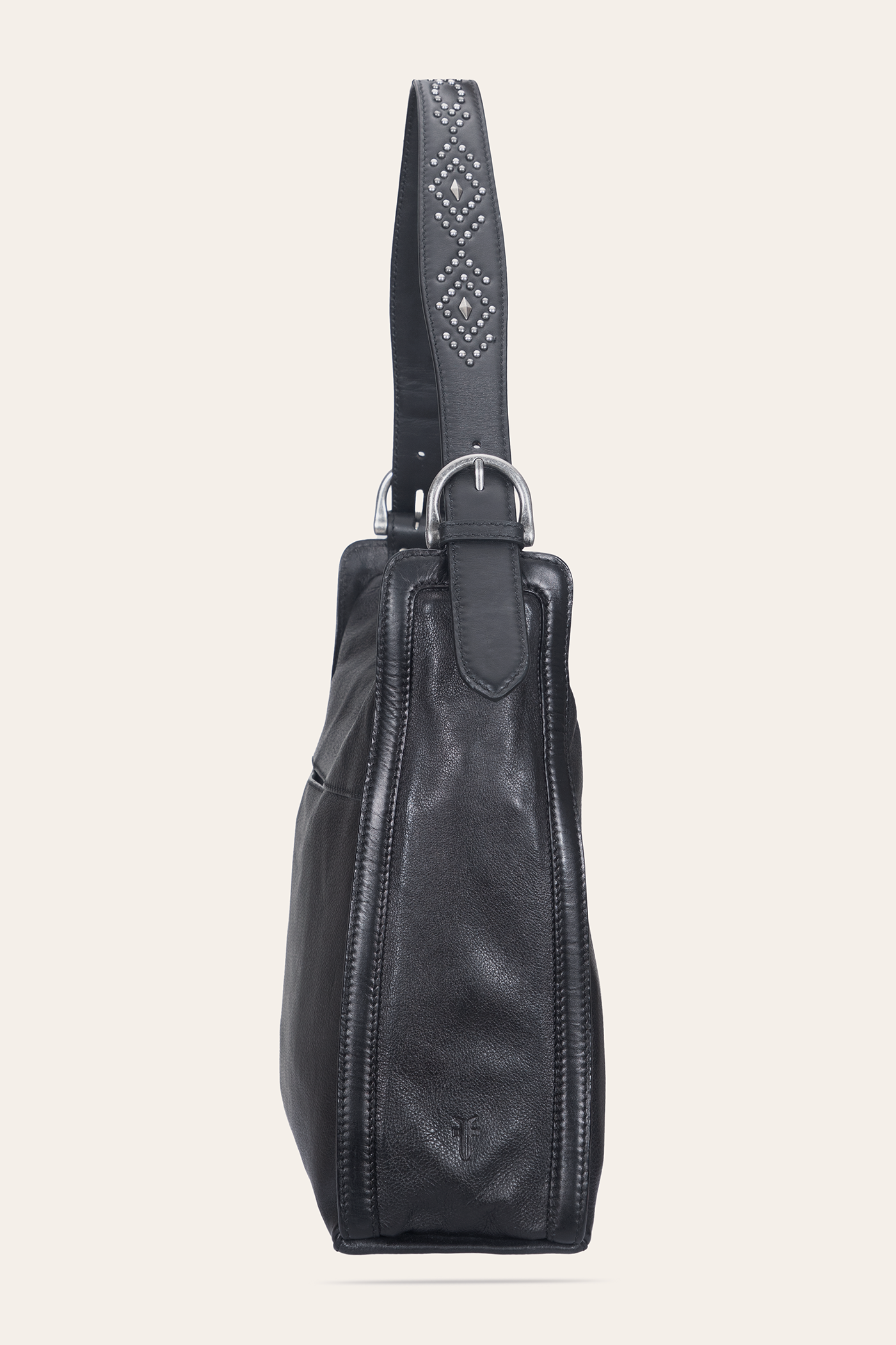 Carla Studded Hobo - Image 3