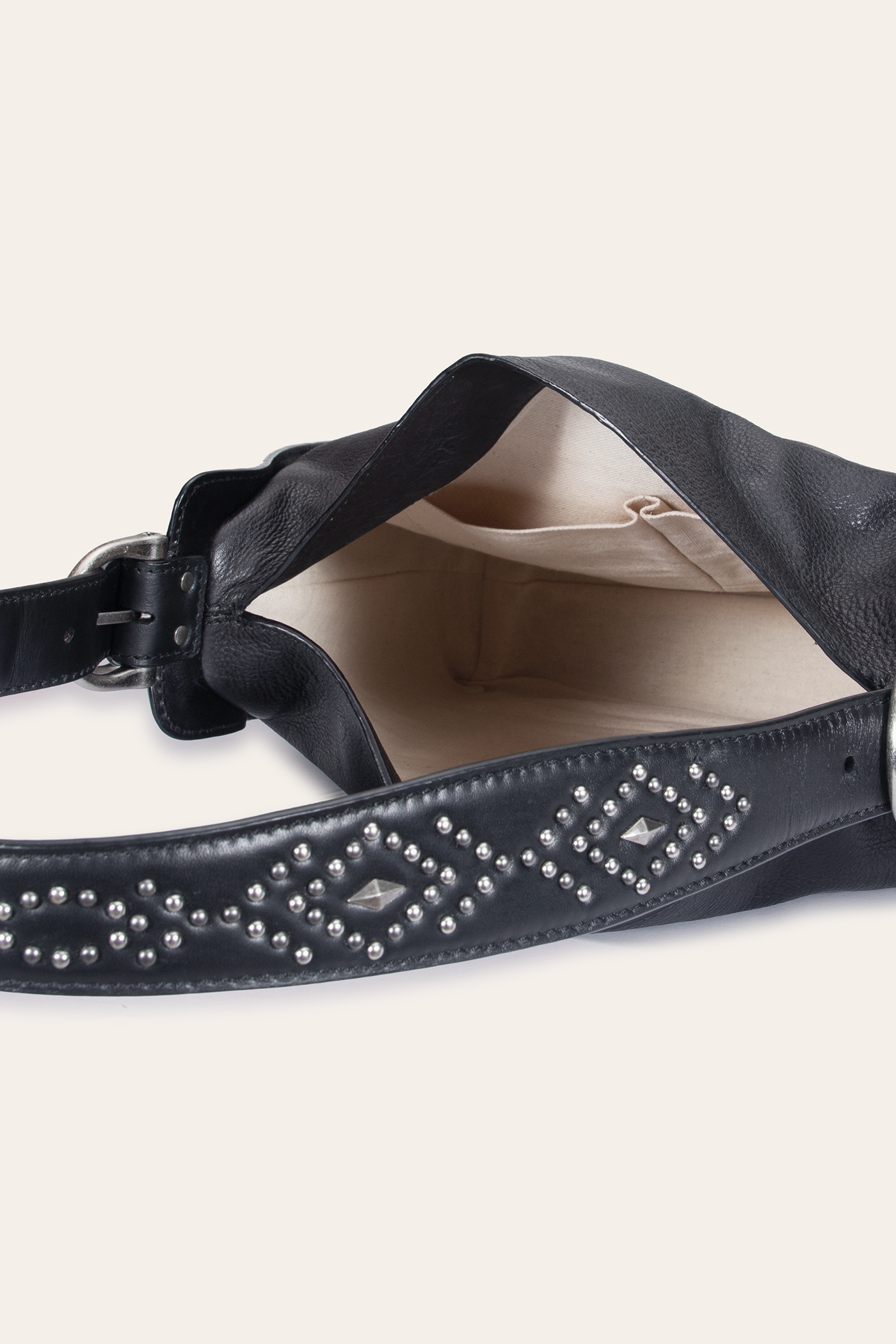 Carla Studded Hobo - Image 6