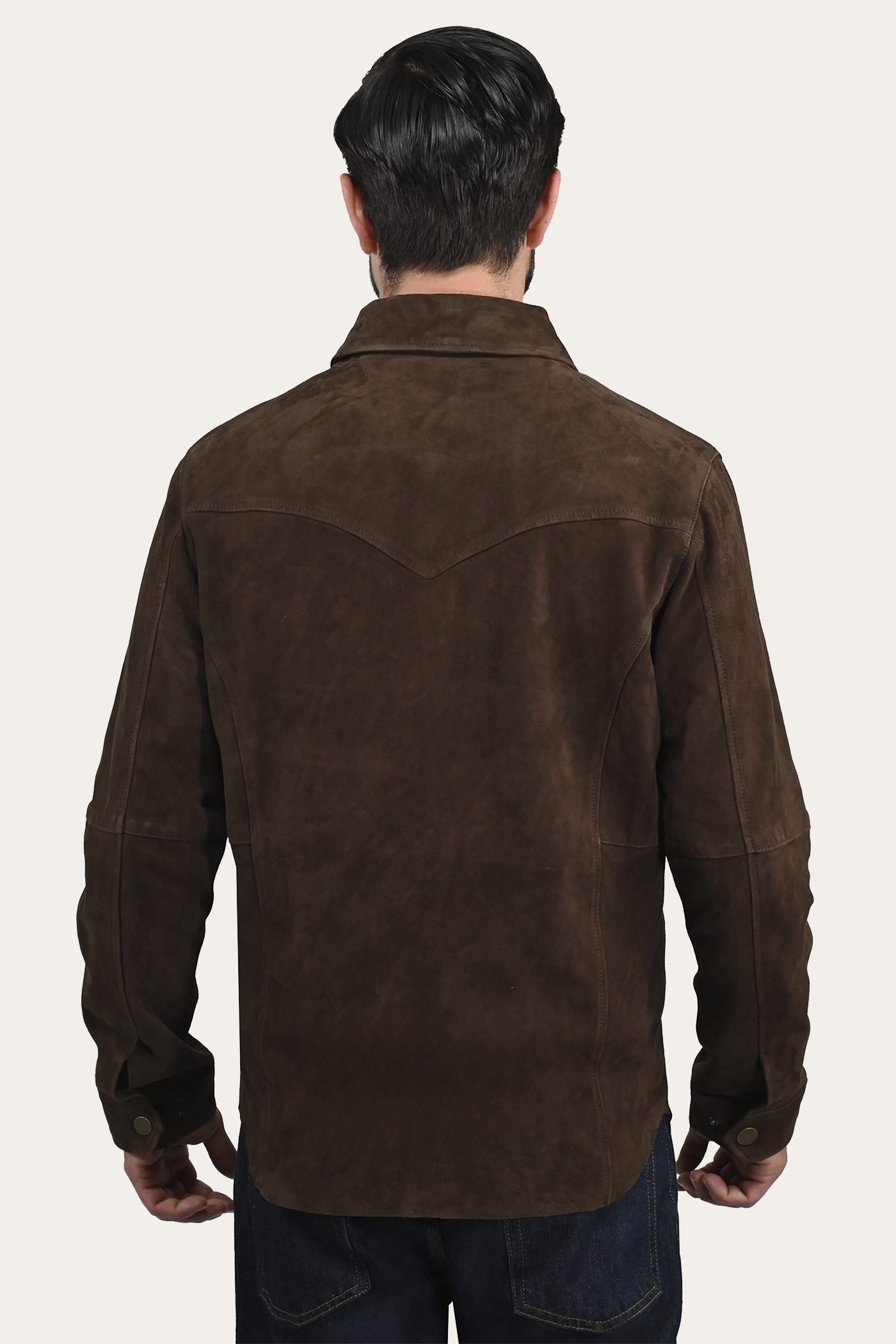 Authentic And Original Suede Shacket - Image 2