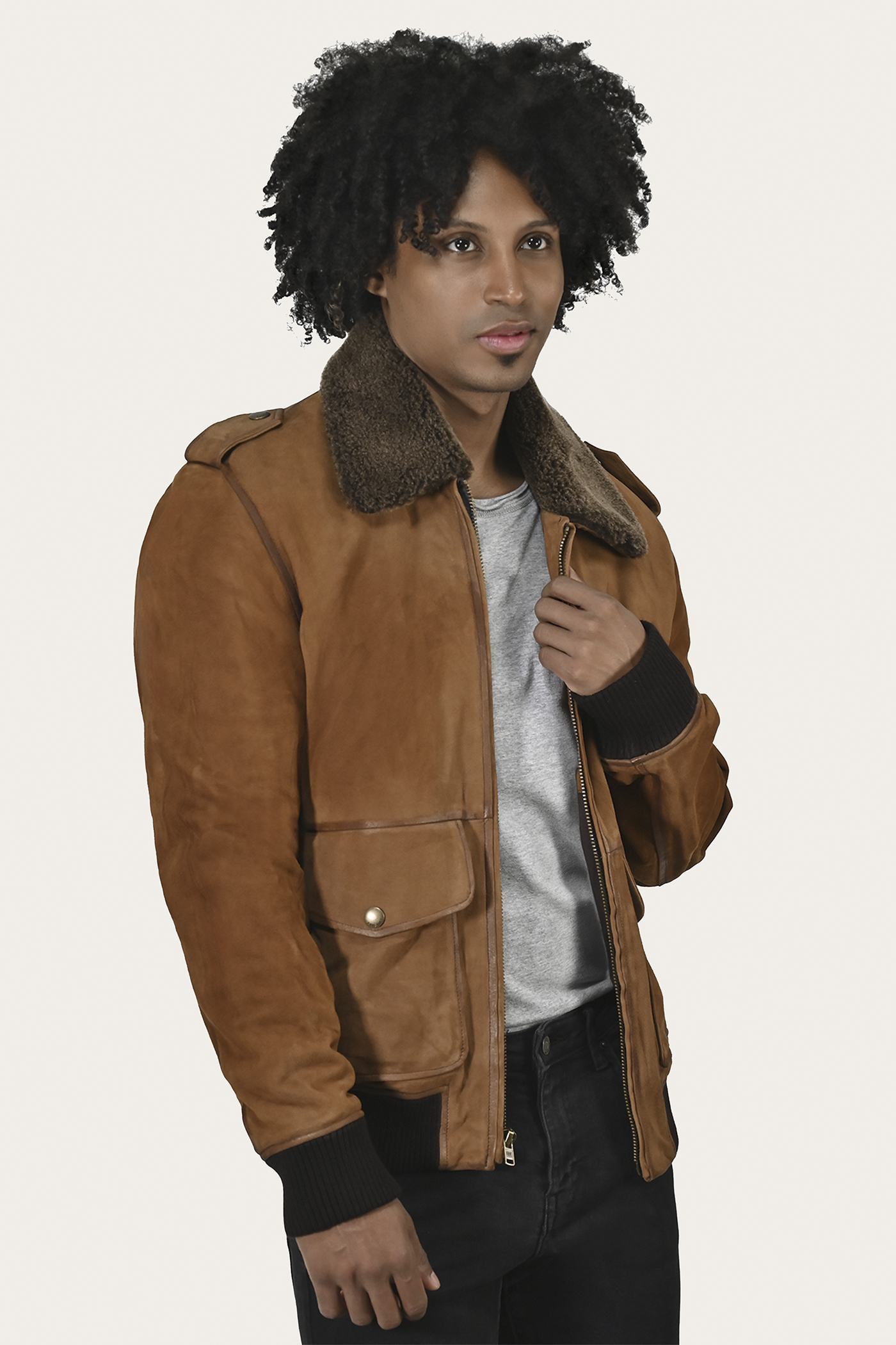Jethro Flight style Jacket - Image 4