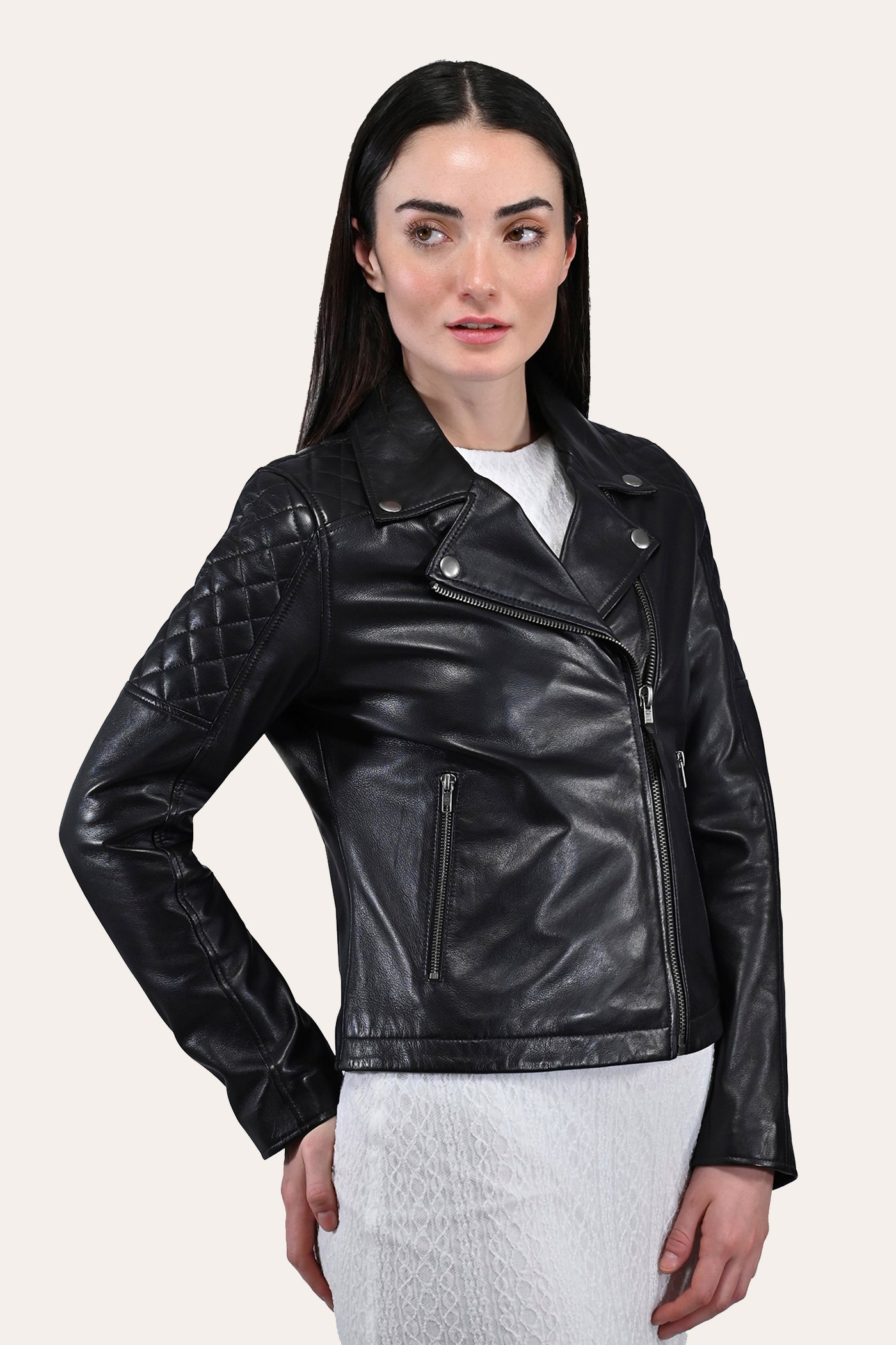 Oklahoma Biker Jacket - Image 7