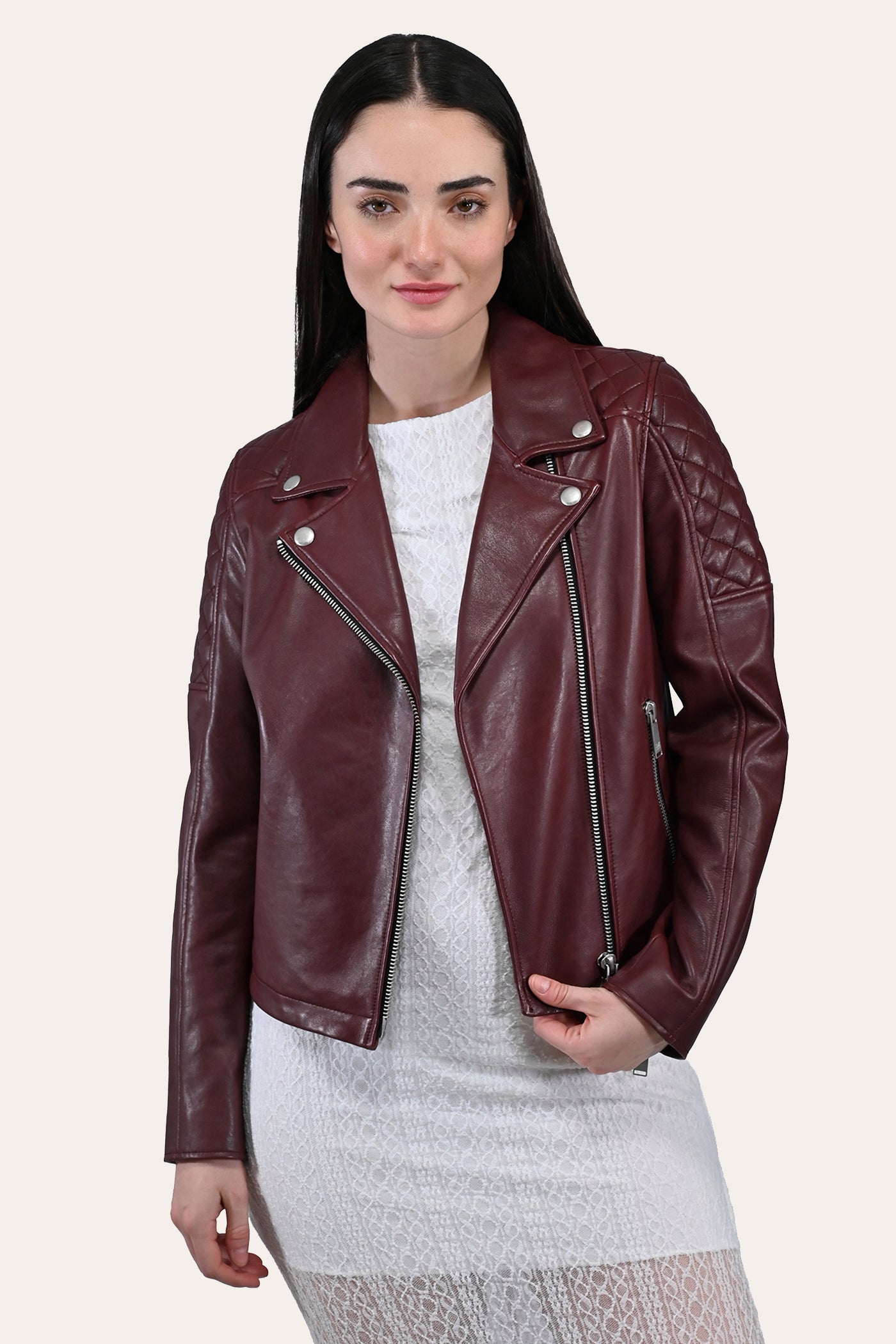 Oklahoma Biker Jacket - Image 2