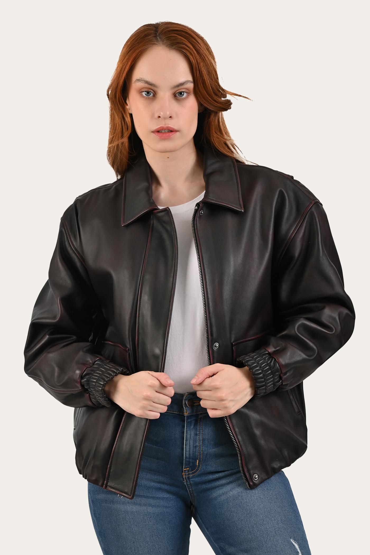 Harper Oversized Bomber - Image 3