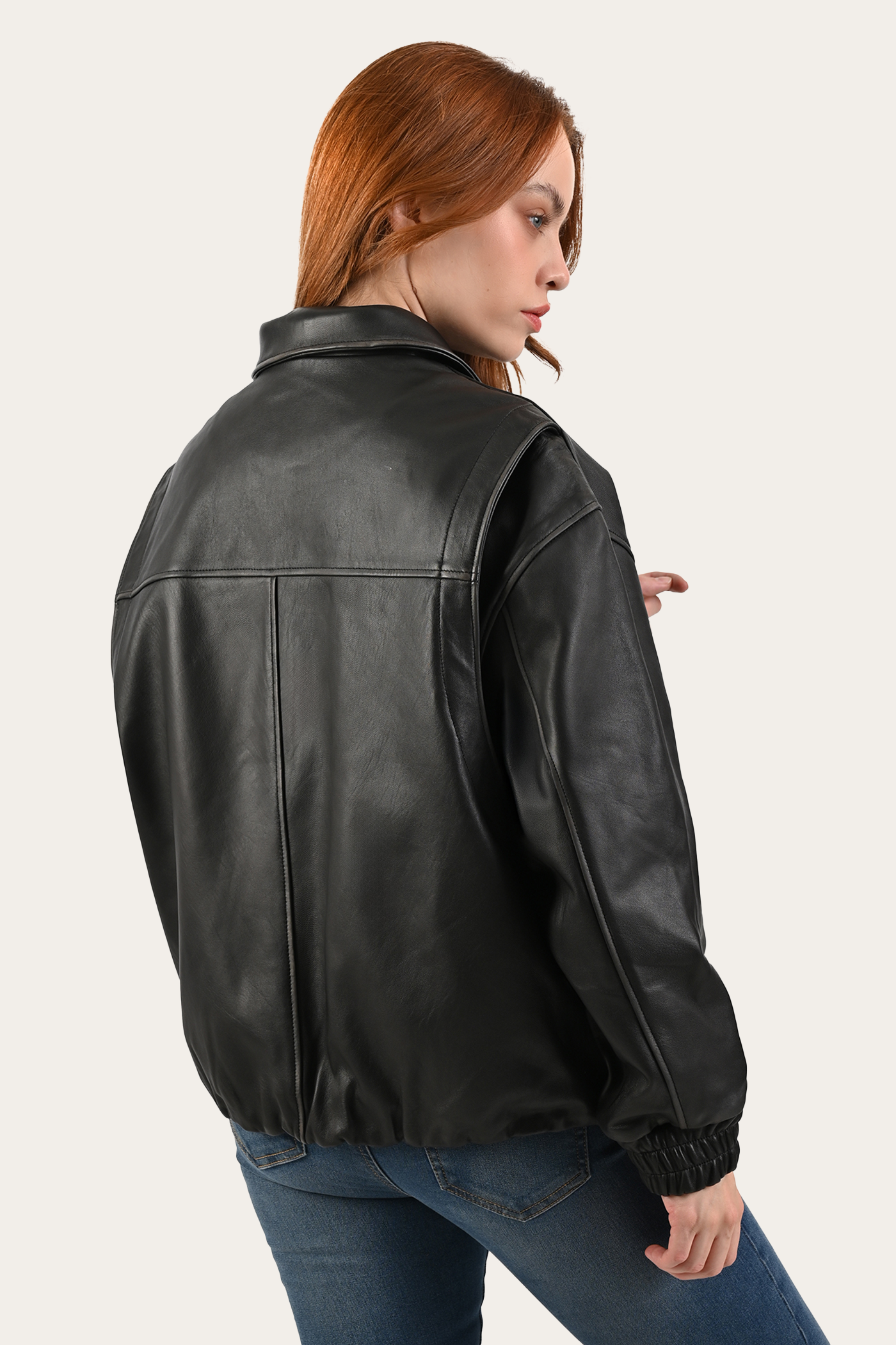 Harper Oversized Bomber - Image 2
