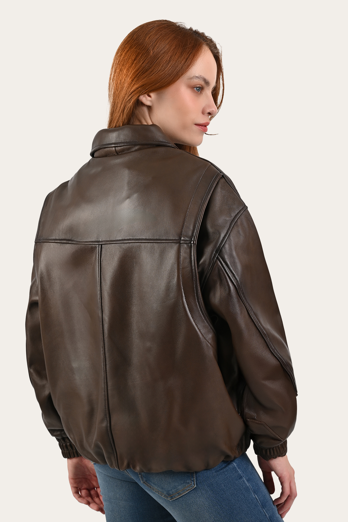 Harper Oversized Bomber - Image 2