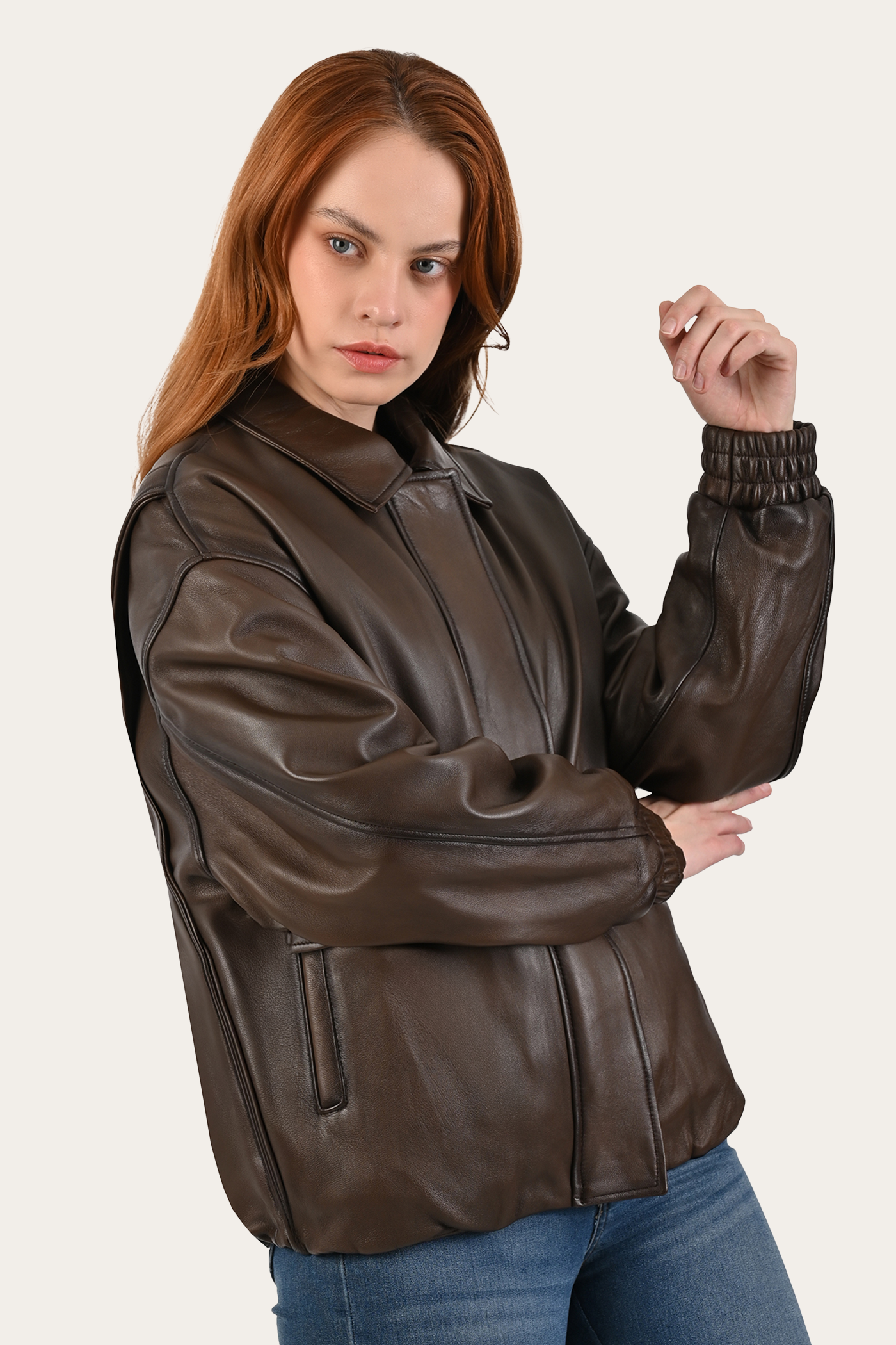 Harper Oversized Bomber - Image 4