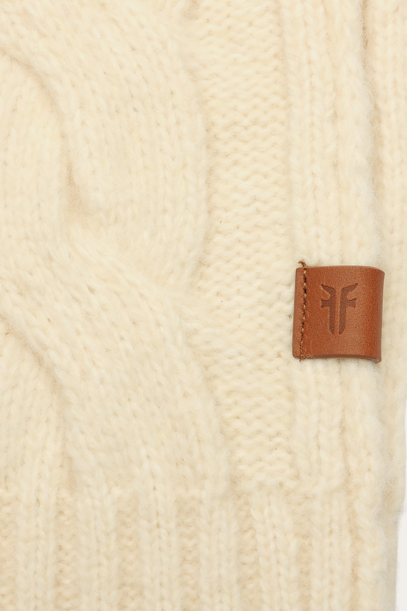 Wide Cable Scarf - Image 4