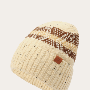 Tweed Fair Isle Cuff Hat