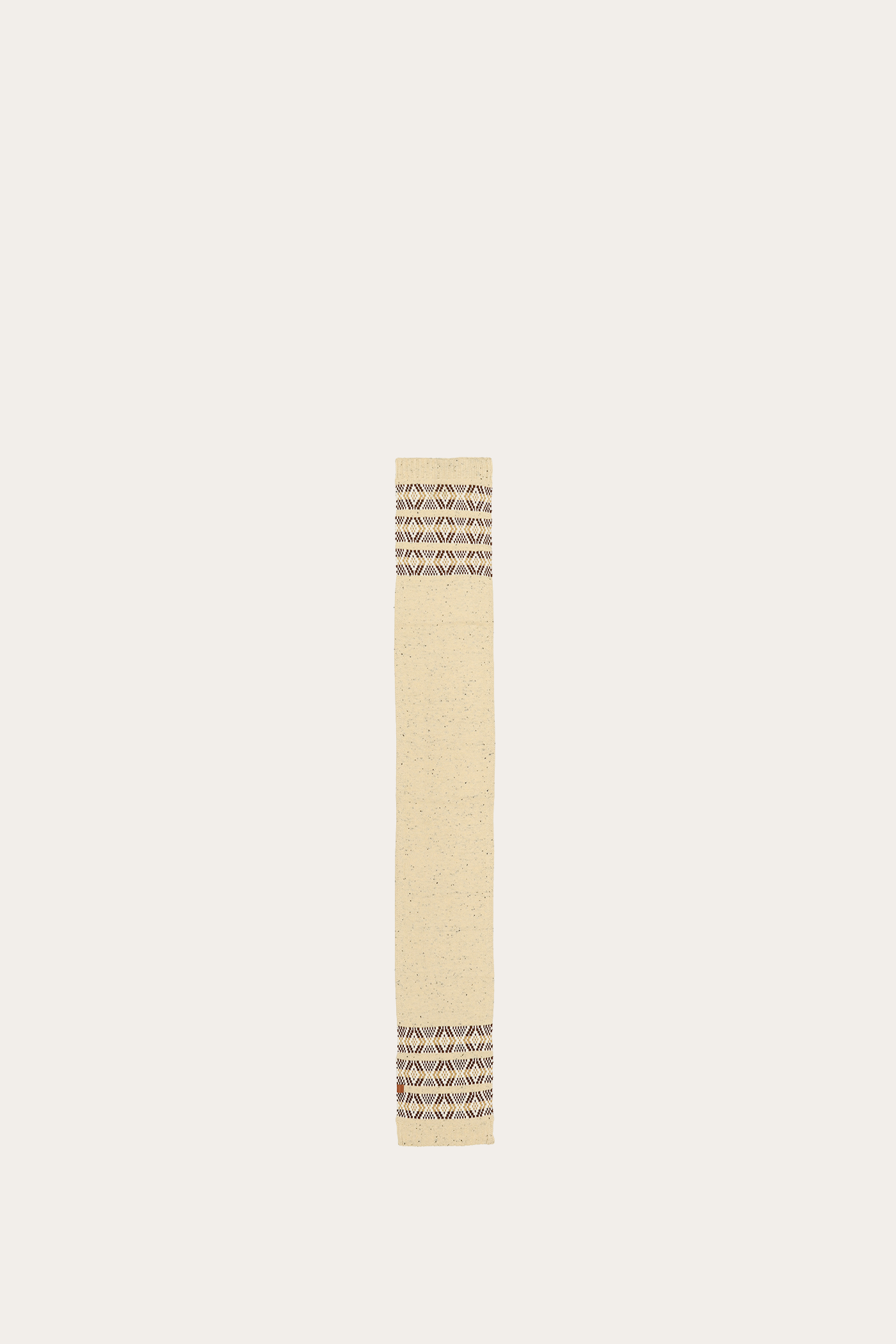 Tweed Fair Isle Scarf - Image 3