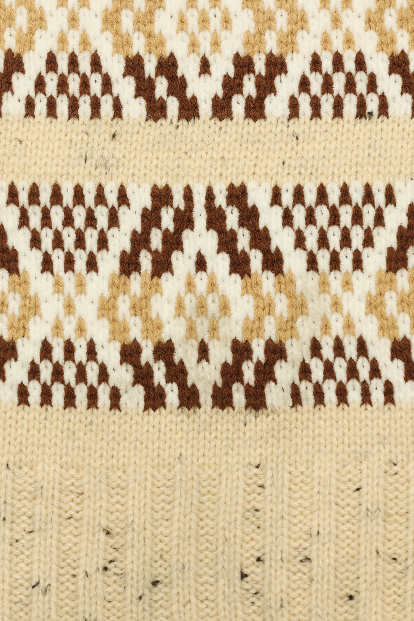 Tweed Fair Isle Scarf - Image 4