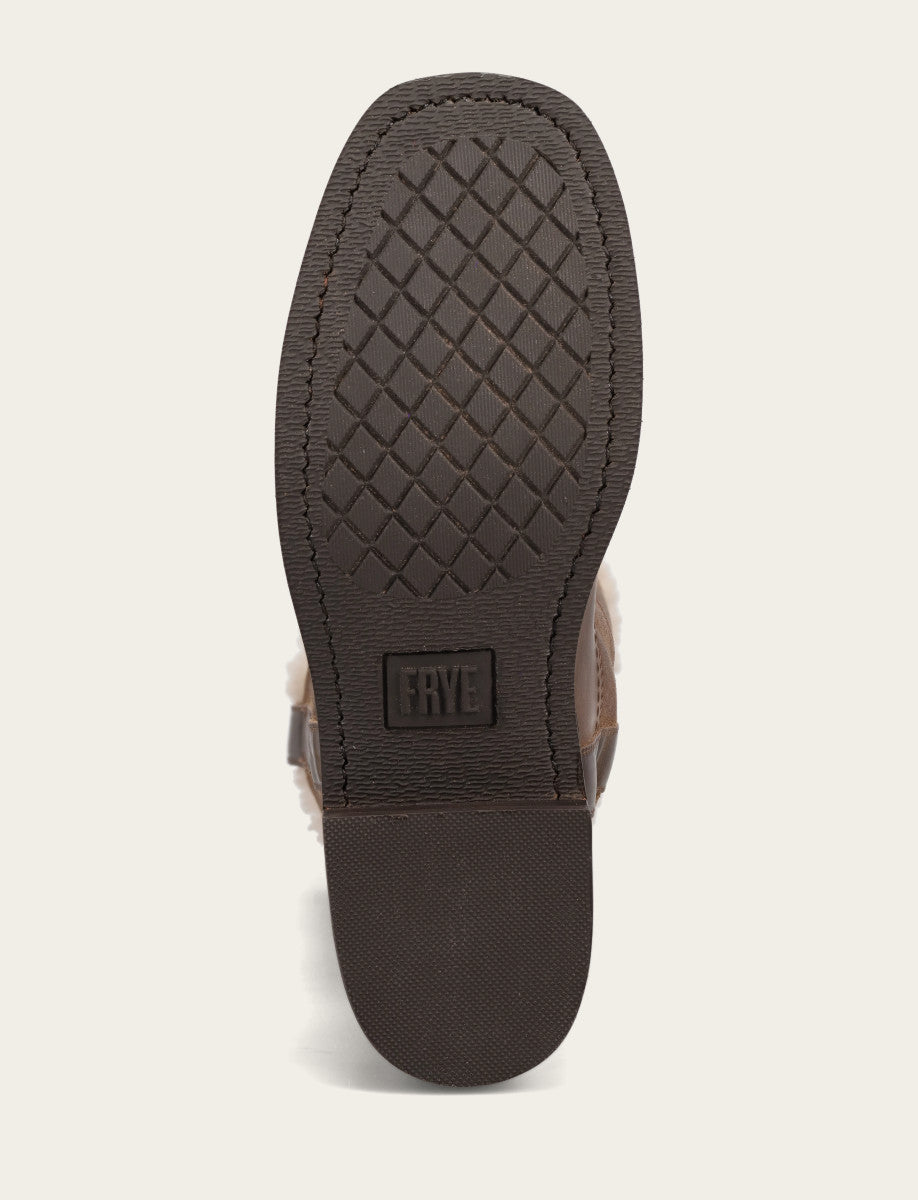 Campus Low Heel Mid Shearling Boot - Image 8