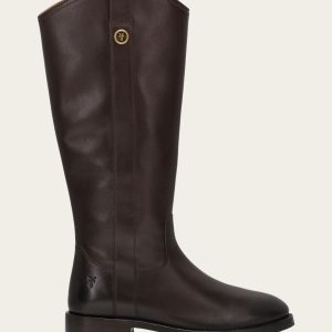Melissa Button Tall Inside Zip Wide Calf