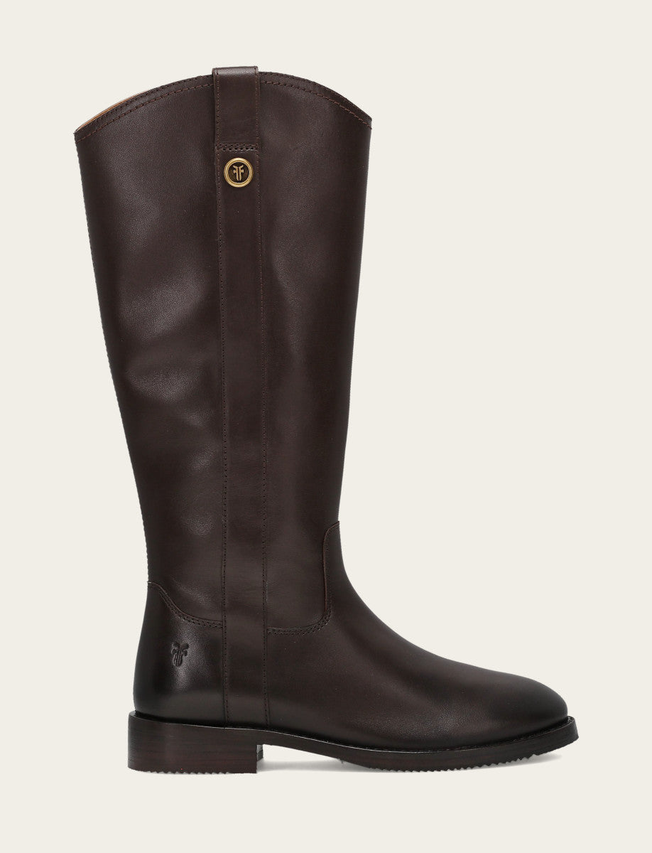 Melissa Button Tall Inside Zip Wide Calf