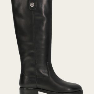 Melissa Lug Button Tall Wide Calf