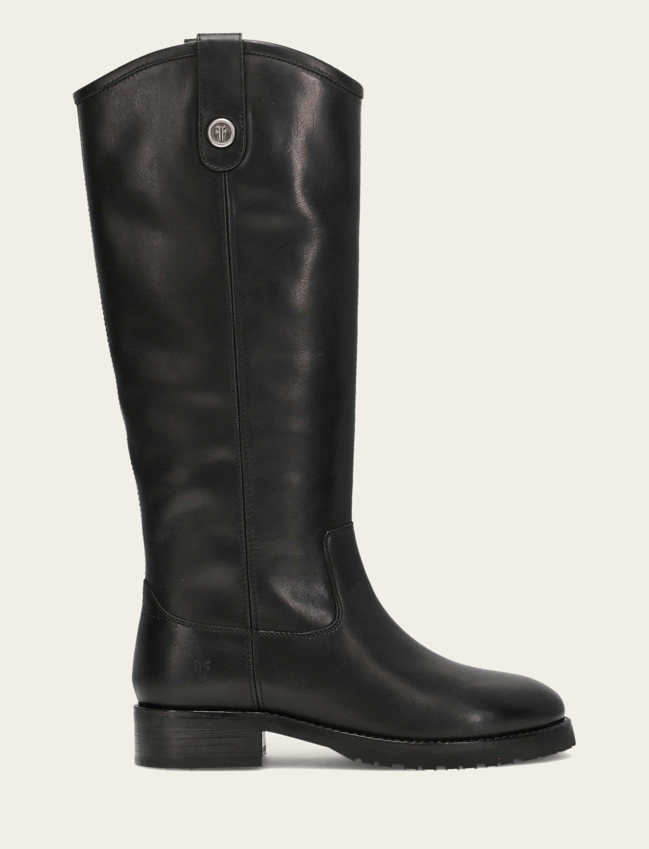 Melissa Lug Button Tall Wide Calf