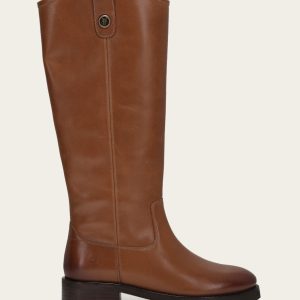 Melissa Lug Button Tall Wide Calf