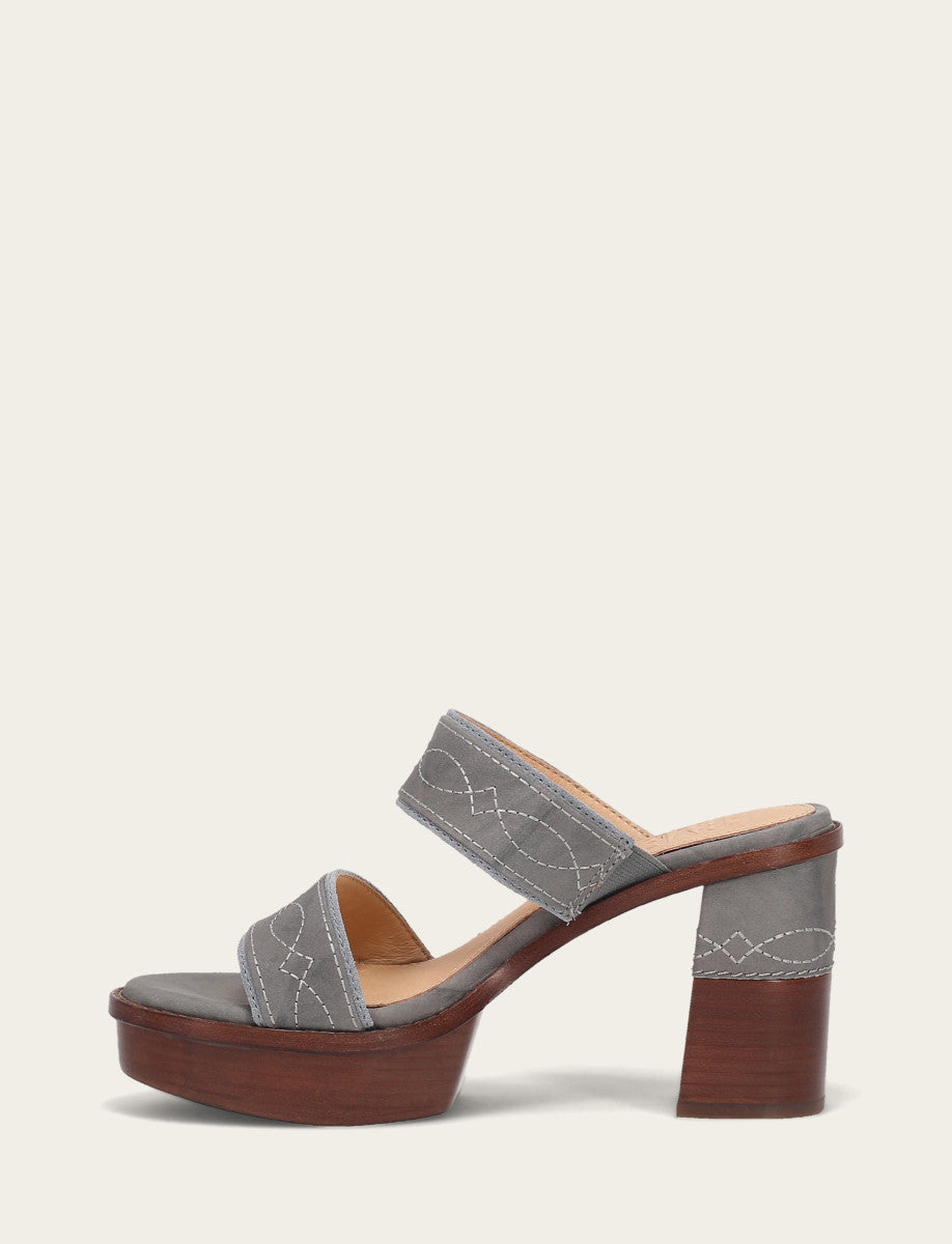 Pipa Woodstock 2 Band Platform Sandal - Image 3
