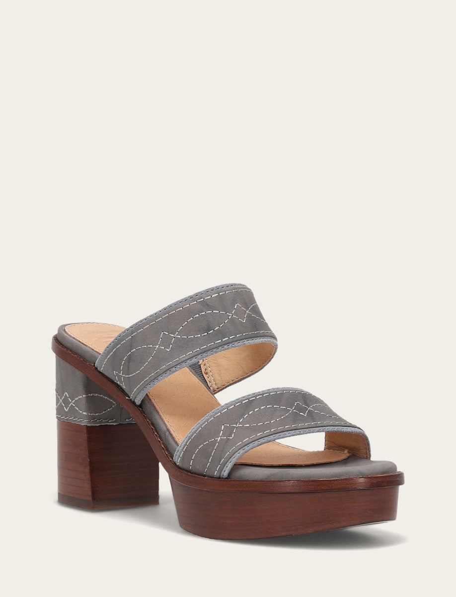 Pipa Woodstock 2 Band Platform Sandal - Image 2