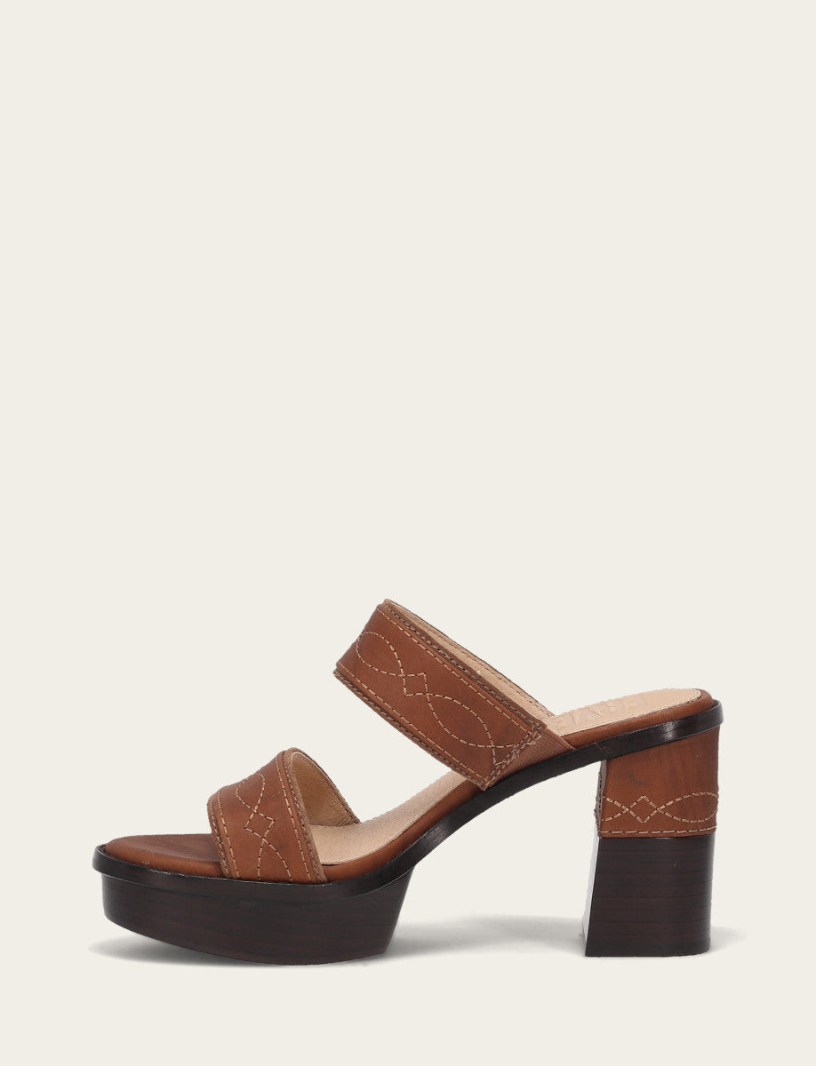 Pipa Woodstock 2 Band Platform Sandal - Image 3