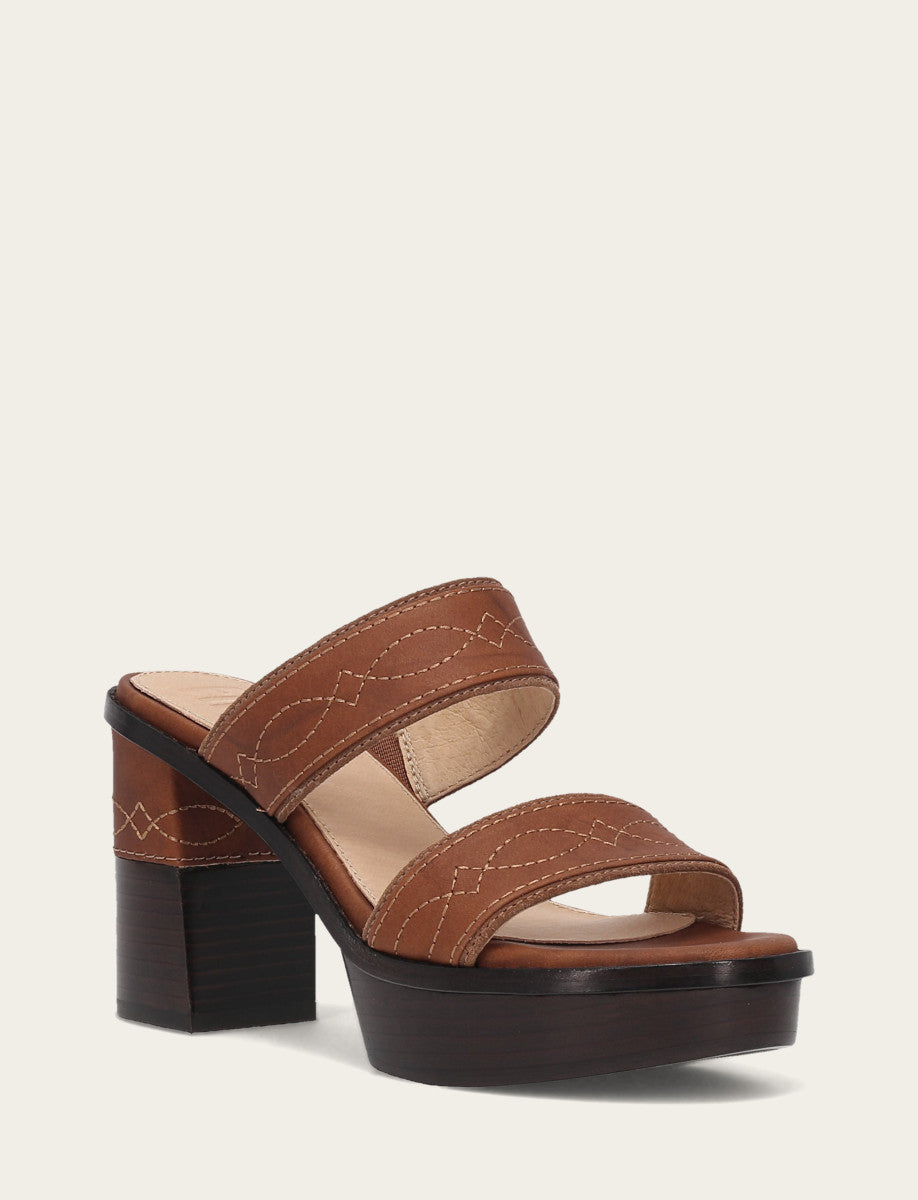Pipa Woodstock 2 Band Platform Sandal - Image 2