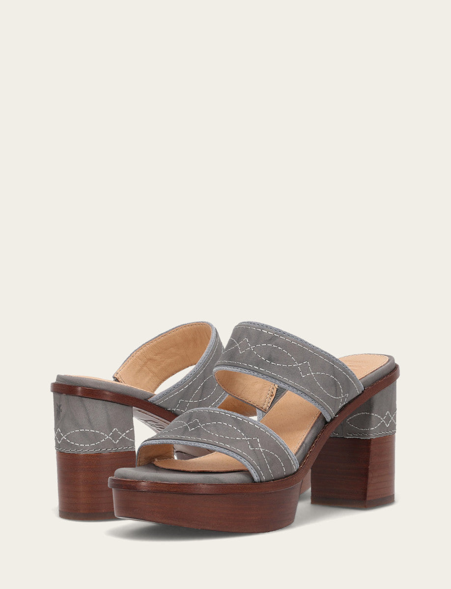 Pipa Woodstock 2 Band Platform Sandal - Image 4